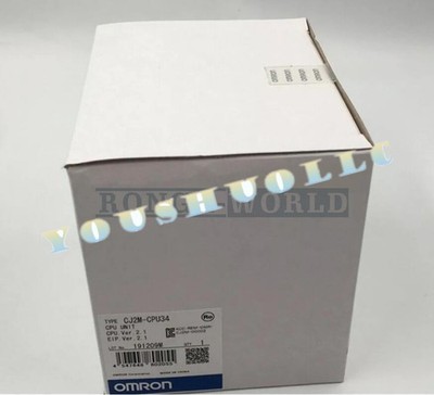 ONE New Omron CJ2M-CPU34 CPU Unit CJ2MCPU34 ver 2.1 EIP ver.2.1