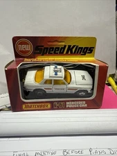 Matchbox Speed Kings K-61 Mercedes Police Car