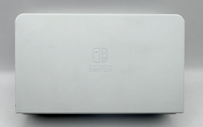 Offizielle Nintendo Switch OLED Ladestation - Nur - Weiß - Guter Zustand