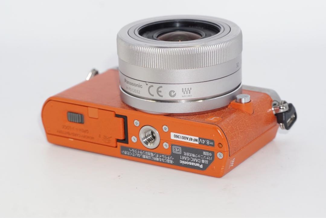 Panasonic LUMIX DMC-GM1 Digital Camera Orange Kit w/ G VARIO 12