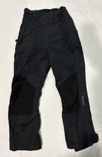 Women  s Columbia Titanium Snow Pants Omni-Heat Size Small Black Waterproof
