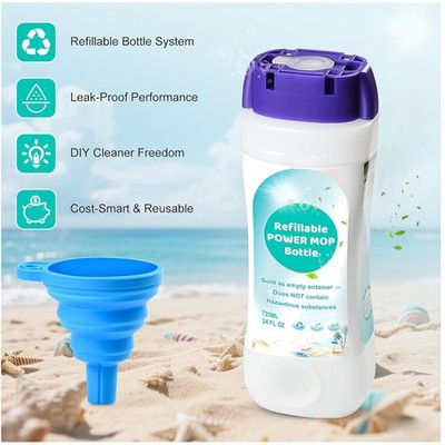 Swiffer Power Mop Refillable Bottle - 720ML Capacity