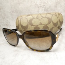 Coach Dark Tortoise Brown Sunglasses FRAME ONLY - Allie HC8015 5001/T5 58-17-135