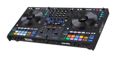 Rane FOUR | 4 Deck Stems DJ Controller | Performance Pads & OLED Display