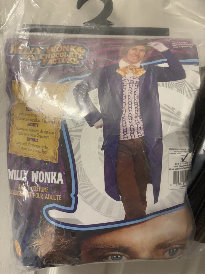 Disfraz de Charlie & the Chocolate Factory Willy Wonka Deluxe Adulto Estándar Foto 3 de 4