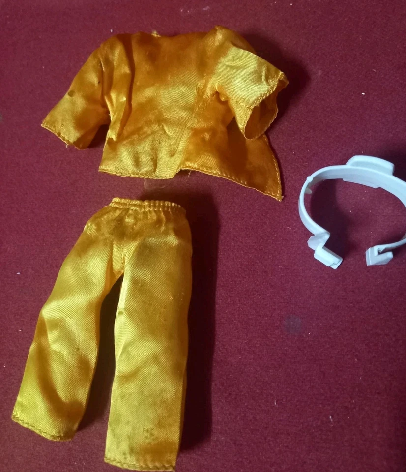 BELLISSIMO E RARO VESTITO  BIG JIM MATTEL 1971 HONG KONG  - Immagine 2 di 2