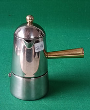CAFFETTIERA LAVAZZA CARMENCITA SERIE ORO 3/4 TAZZE INOX 18/10 VINTAGE. DH19