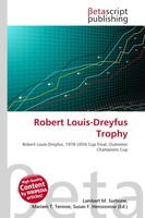 Lambert M. Surhone (U. A.) | Robert Louis-Dreyfus Trophy | Taschenbuch (2026)