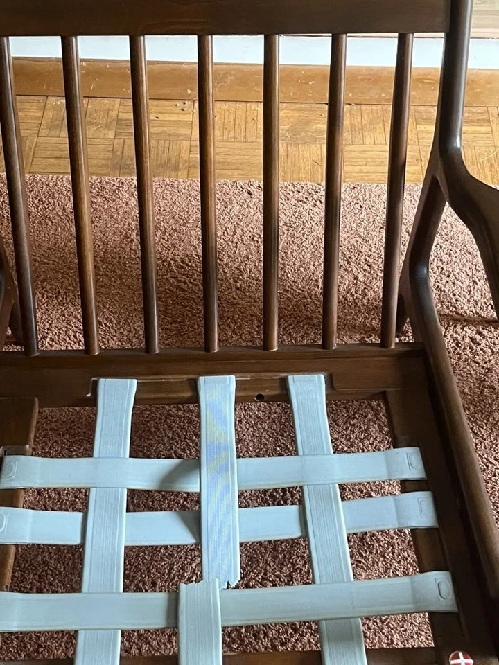 2 张中世纪现代布伦特伍德休闲椅状况良好。 — 第 4/4 张图片