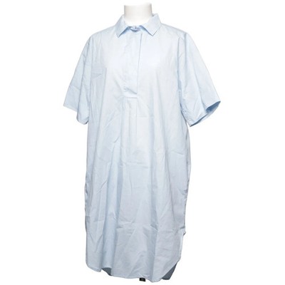 Basic Apparel, Blusenkleid, Größe: S, Blau, Bio-Baumwolle, Einfarbig, Damen #aaX