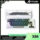 ATTACK SHARK X86 75% Aluminum CNC Wireless Mechanical Gaming Keyboard RGB