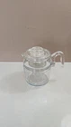 Vintage PYREX 7759 6-9 Cup Flameware Coffee Percolator. Complete Set.