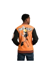 Naruto Shippuden Jacket Mens Small Hidden Leaf Varsity Anime Cosplay