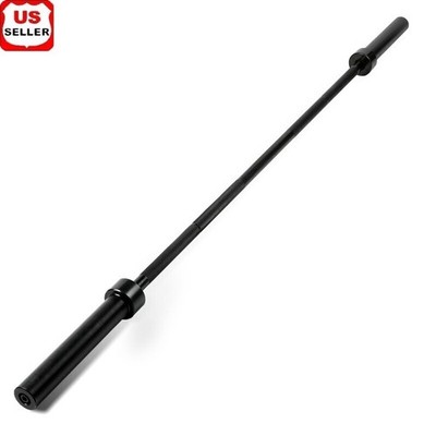 6ft Olympic Barbell Weightlifting 800lb Capacity Rotating Sleeves Gym Fitness US