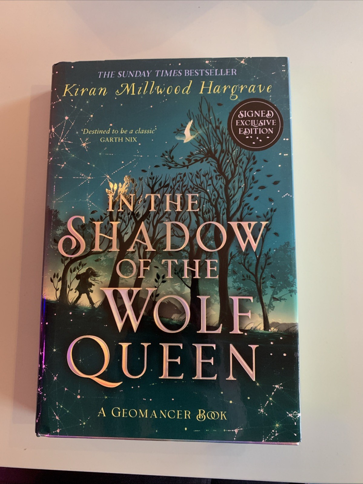 In The Shadow Of The Wolf Queen K M Hargrave SIGNED 1st/1st 2023 Hidden Cover HB