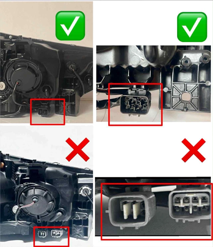 2011-2019 MITSUBISHI OUTLANDER SPORT LH HALOGEN HEADLIGHT AFTERMARKET 8301C223 - Image 3 of 4
