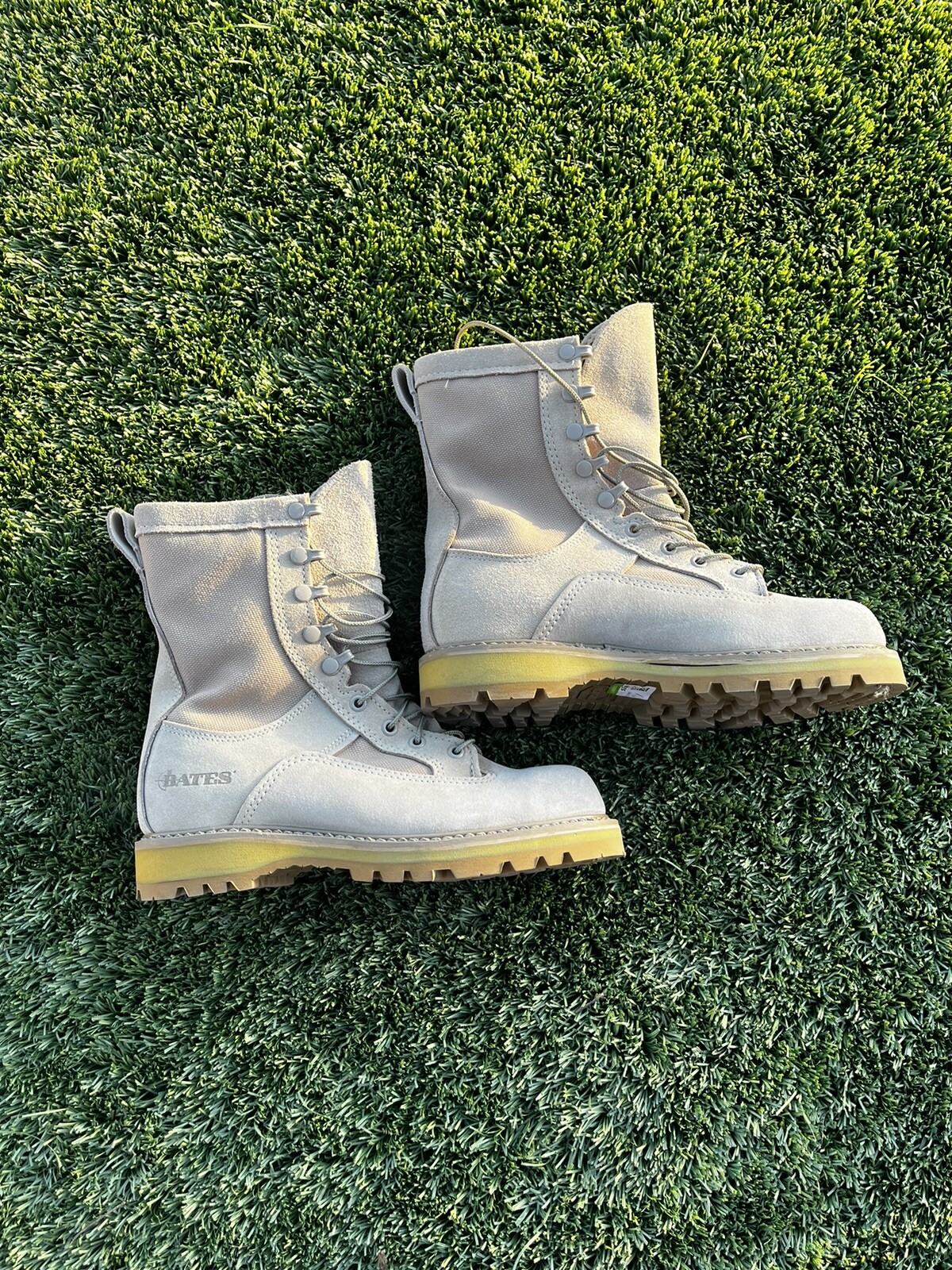 Bates Tactical Gore-Tex Combat Boots Size 6.5 Wide Weatherproof Toe-image