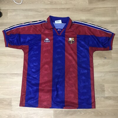 Kappa FC Barcelona ジャージ 10 ロマーリオ 値下交渉 92-95 FCバルセロナ #10 ロマーリオ Kappa 国産品 検