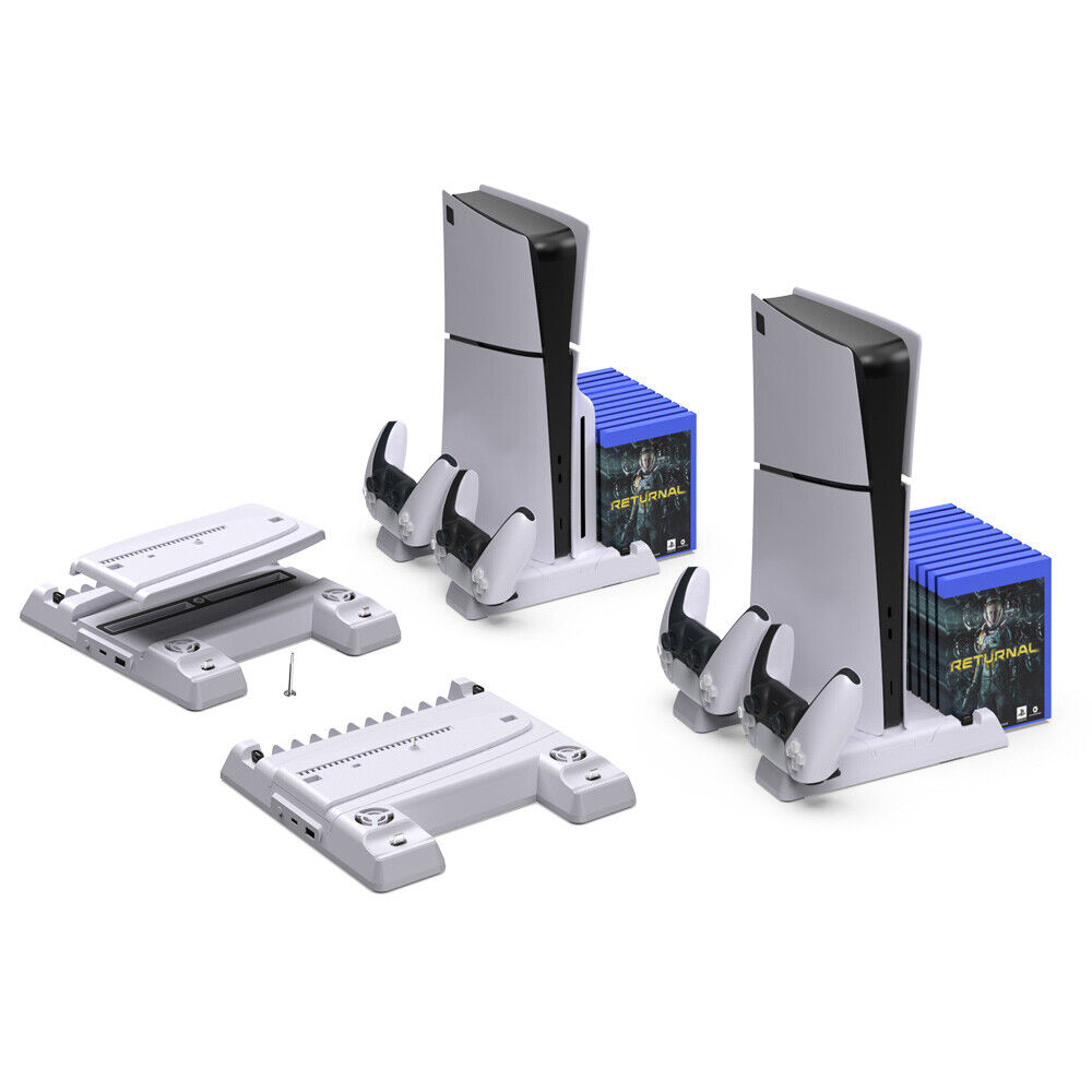 Soporte Horizontal conveniente soporte de almacenamiento en rack de host  útil para consola PS5 Slim