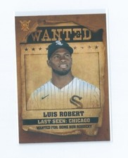 Luis Robert Wanted 2021 Topps Baseball MLB Card WT-8