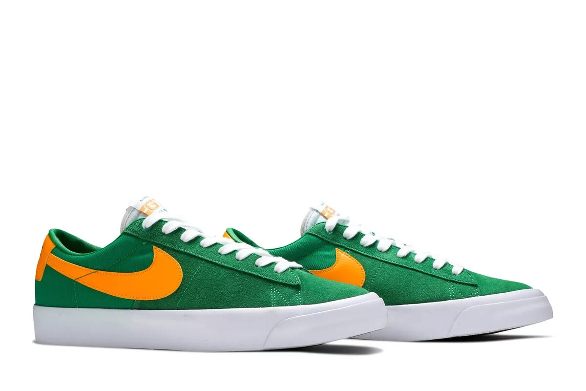 Size 10.5 - Nike Zoom Blazer Pro GT SB Low Lucky Green Gold Size 10.5 - Nike Zoom Blazer Pro GT SB Low Lucky Green Gold