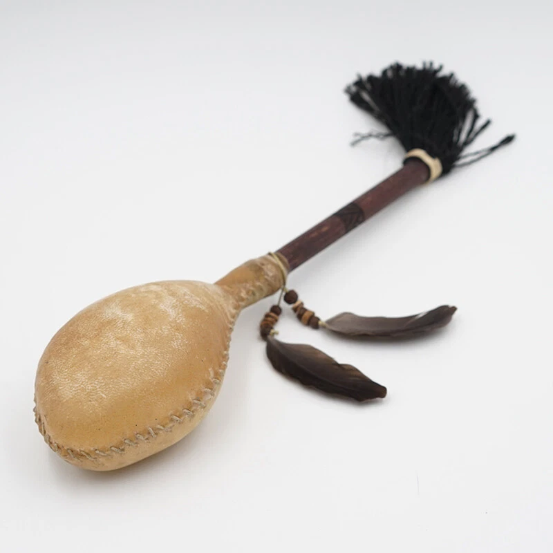 Shaman Sand Hammer Traditional Percussion Instrument Sound Therapy Instrument - Image 3 of 4