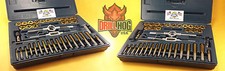 80 Pc Tap & Die Set SAE Standard Tap Metric Die MM Drill Hog® Lifetime Warranty