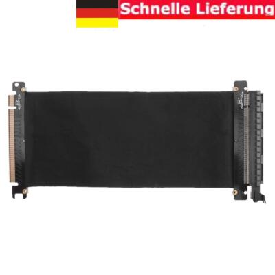 PCIe 3.0 16X Verlängerungskabel 180 Grad 16X auf 16X Ribbon Riser Card (15cm)