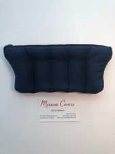 Messina Covers 5 Trumpet Mouthpiece Case Pouch Navy Blue