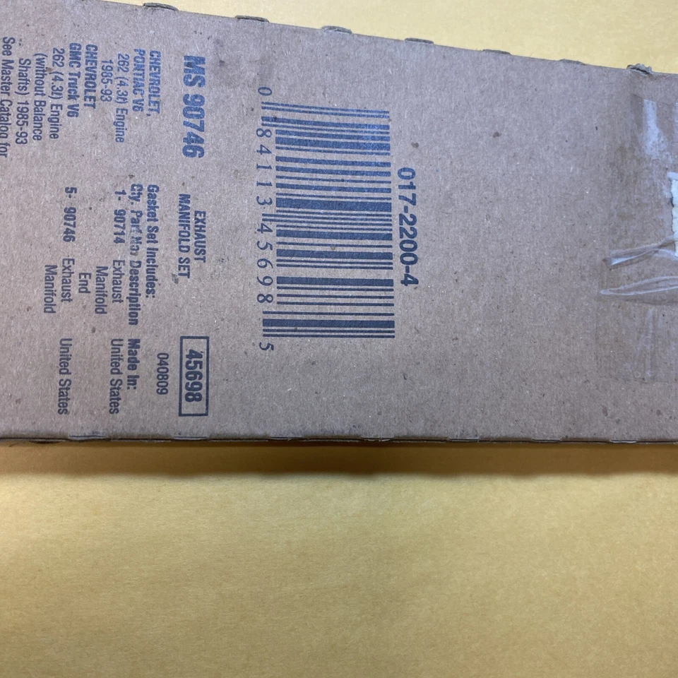 Комплект прокладок выпускного коллектора NOS Fel-Pro MS 90746! F + S! - Изображение 2 из 4