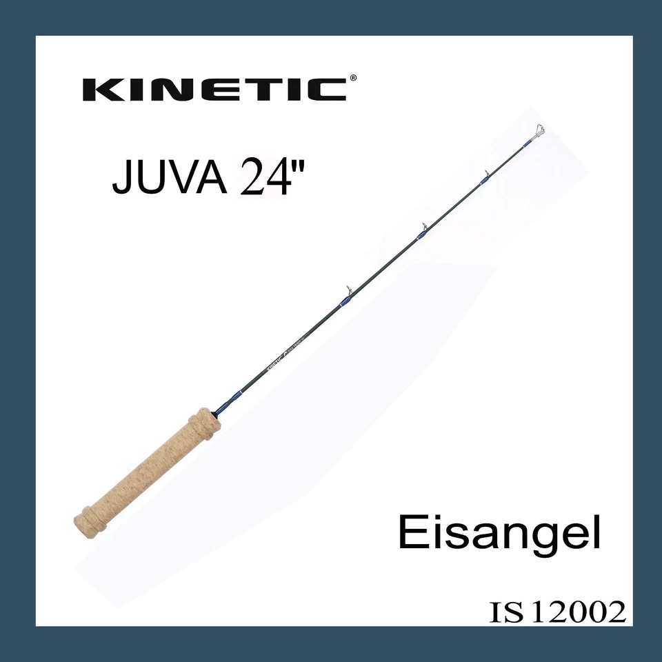 Kinetic Eis-Angel Juva verschiedene Längen Korkgriff Eisangeln / Eisangel