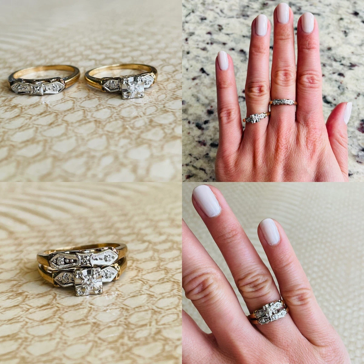 Estate wedding rings store for sale