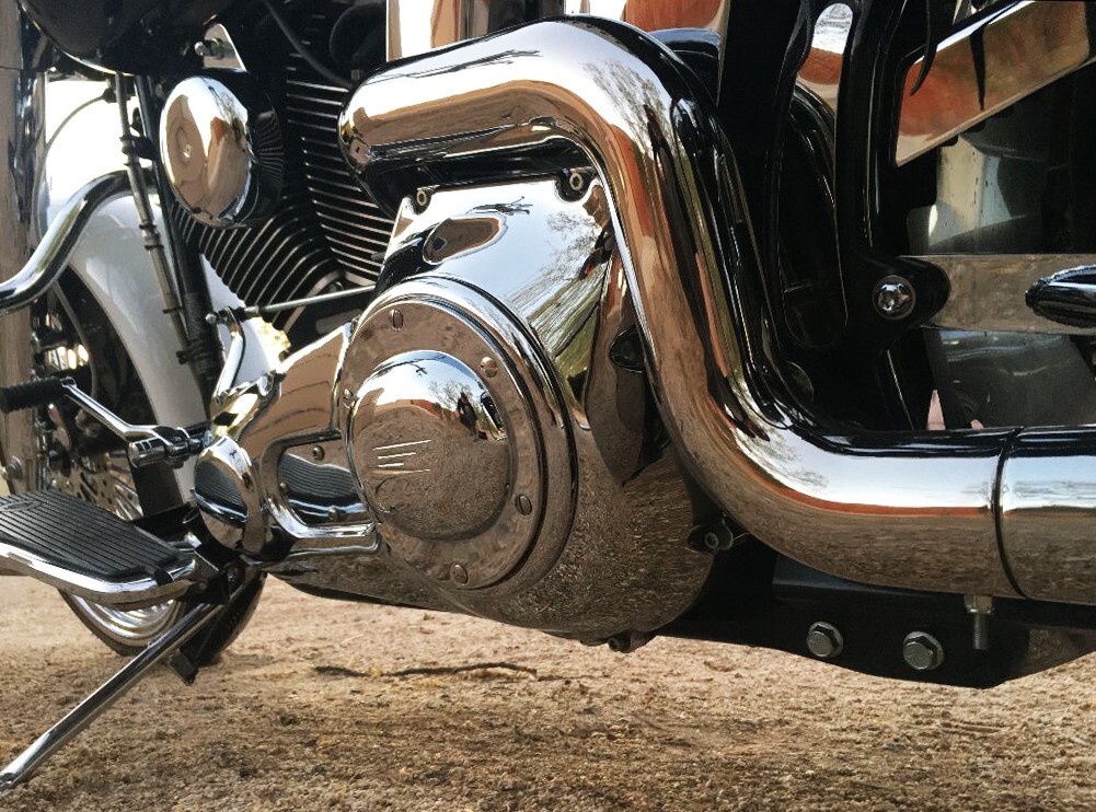 Old School Harley-Davidson Early Bird Derby Cover Conversion kit for Twin Cams