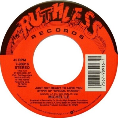MichelLe Keep Watchin Vinyl Single 7inch Ruthless Records