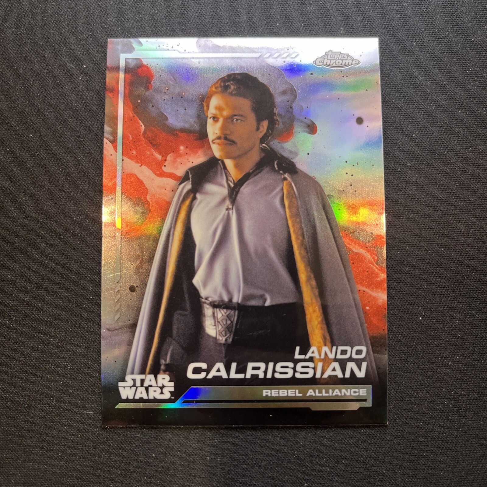 #106 LANDO CALRISSIAN 2024 Topps Chrome Star Wars REFRACTOR