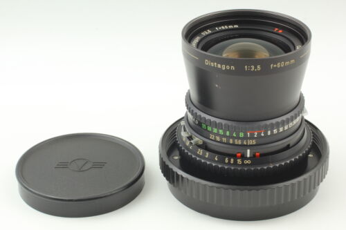 【MINT /Caps】 Hasselblad Carl Zeiss Distagon T* C 60mm f3.5 Black Lens From JAPAN - Picture 2 of 8