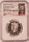 1998S Silver Kennedy Half Dollar PF70 Ultra Cameo Signature Label