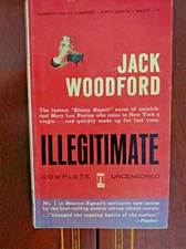 ILLEGITIMATE JACK WOODFORD 1963 GGA VINTAGE PB BEACON B607F VG+ SCARCE