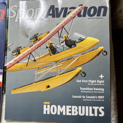 SPORT AVIATION Magazine Lot 14 Issues EAA Airplane Aircraft Spirit Of Aviation - Picture 4 of 15