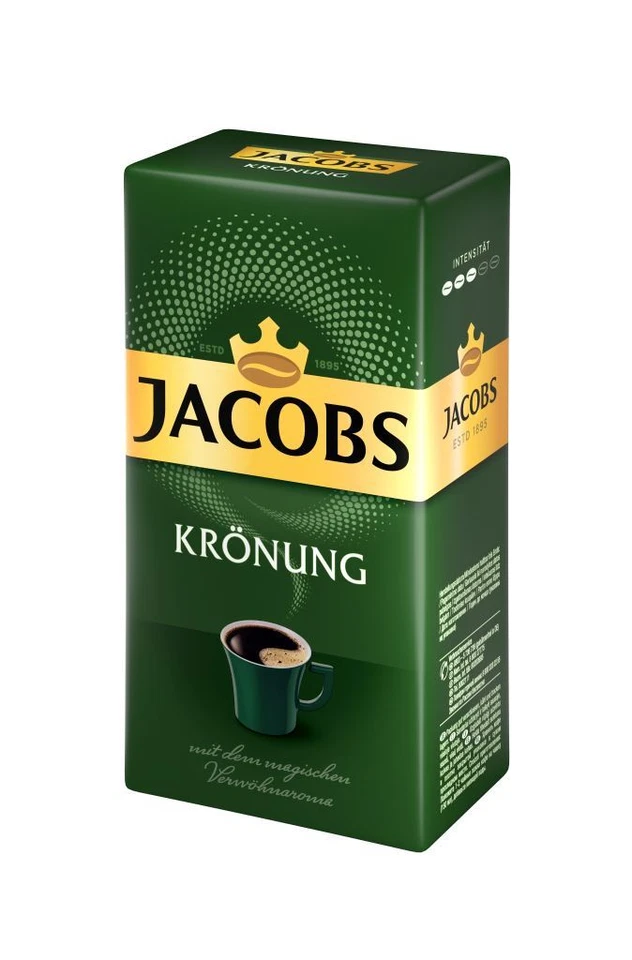 5 Jacobs Kronen gerösteter gemahlener Kaffee Packungen 250g 8,8oz - Bild 4 von 4