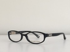 11 Michael Kors MK 259 001 Oval Black Gold Eyeglasses Eyewear Frame 50 17 130