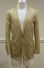 JCrew 298 Men's Ludlow Suit Double Vent Jacket Italian Chino 40R vintage stone