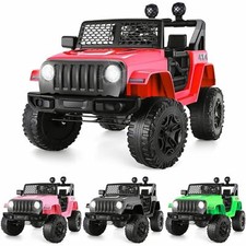 12V Electric Kids Ride On Car Trucks Toys MP3 Music Light with Remote Control S 