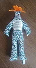 Dammit Doll - Blue Leopard Print, Rare Pattern Good Condition