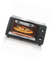 Hamilton Beach 31134 4 Slice Capacity Toaster Oven, Black Hamilton Beach 31134 4 Slice Capacity Toaster Oven, Black