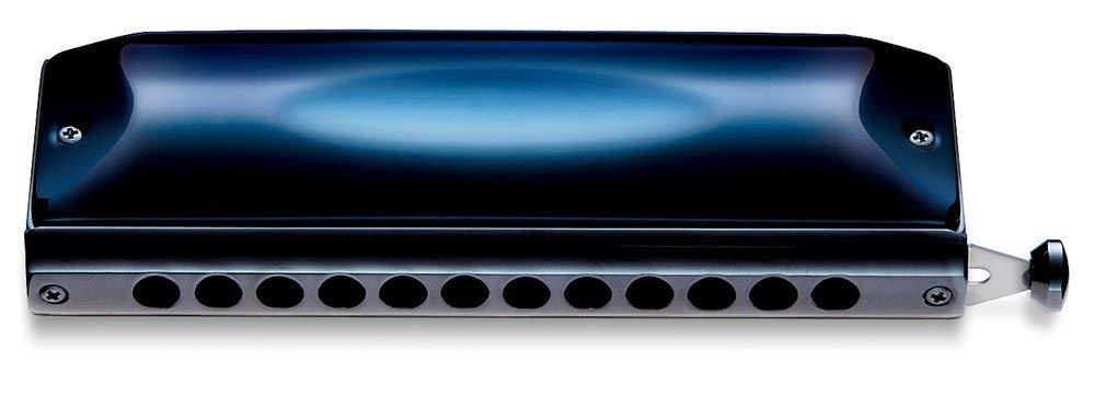 SUZUKI chromatic harmonica gray Gore series Gregoire Maret G-48 blue metal EMS 55290₽