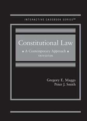 Constitutional Law: A Contemporary - Hardcover, by Maggs Gregory; Smith - Good