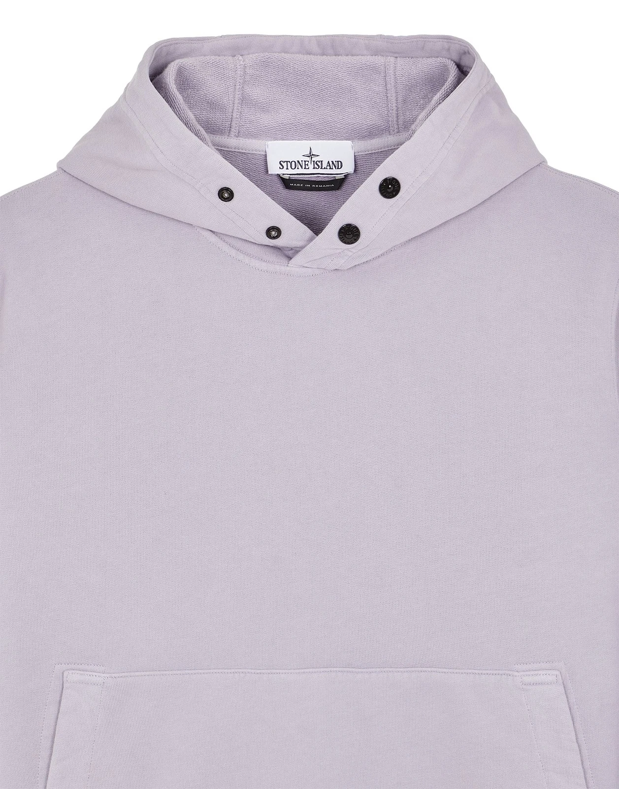 Stone Island 61720 Felpa con cappuccio lavanda
