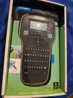 DYMO Label Maker LabelManager 160 Portable Label Maker Easy-to-Use One-Touch