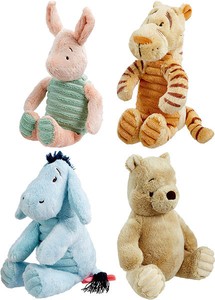 classic winnie the pooh plush set